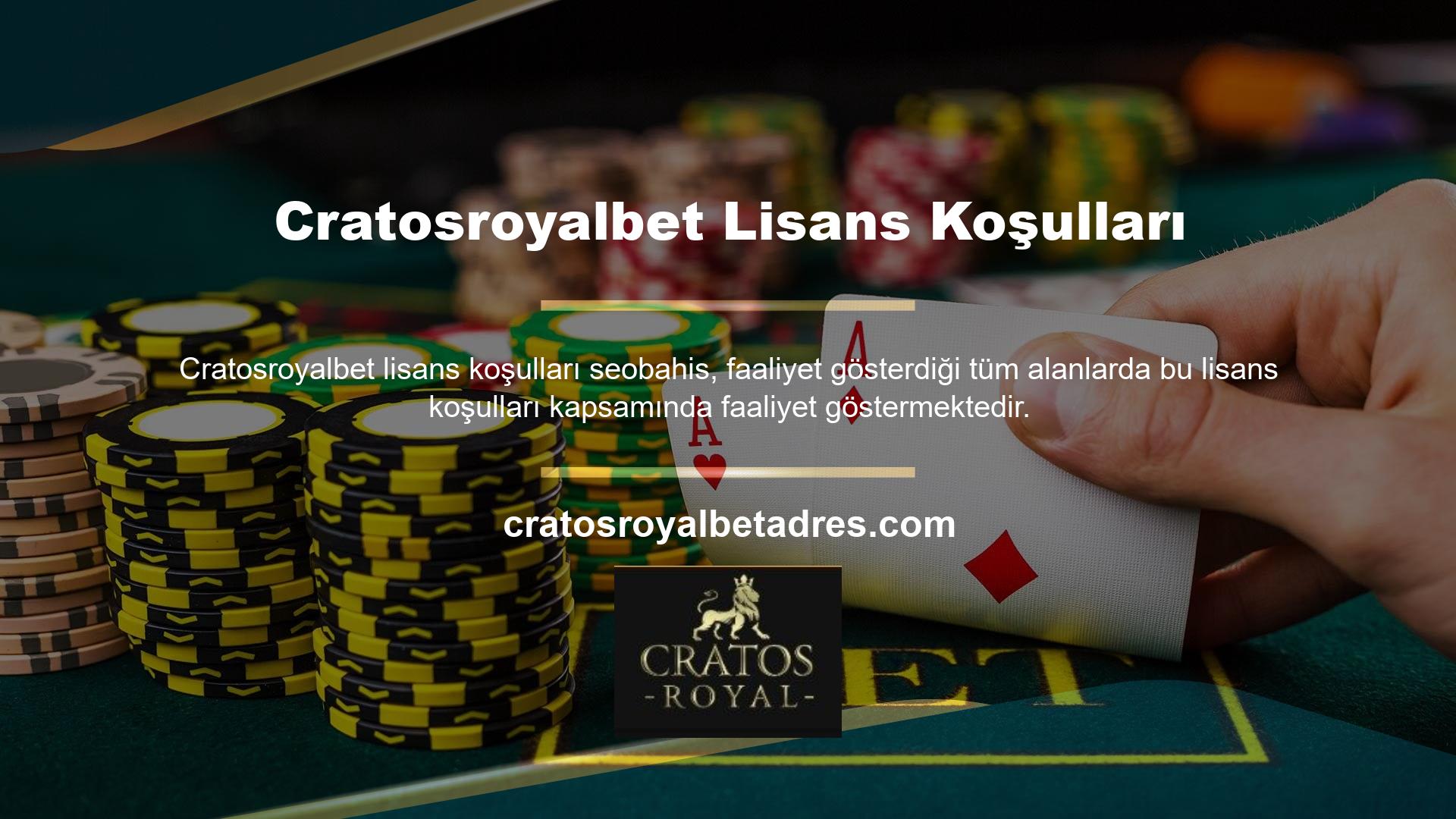 Cratosroyalbet, çevrimiçi casino ve casino alanındaki hizmetleriyle bazı başarılar elde etmeye devam ediyor