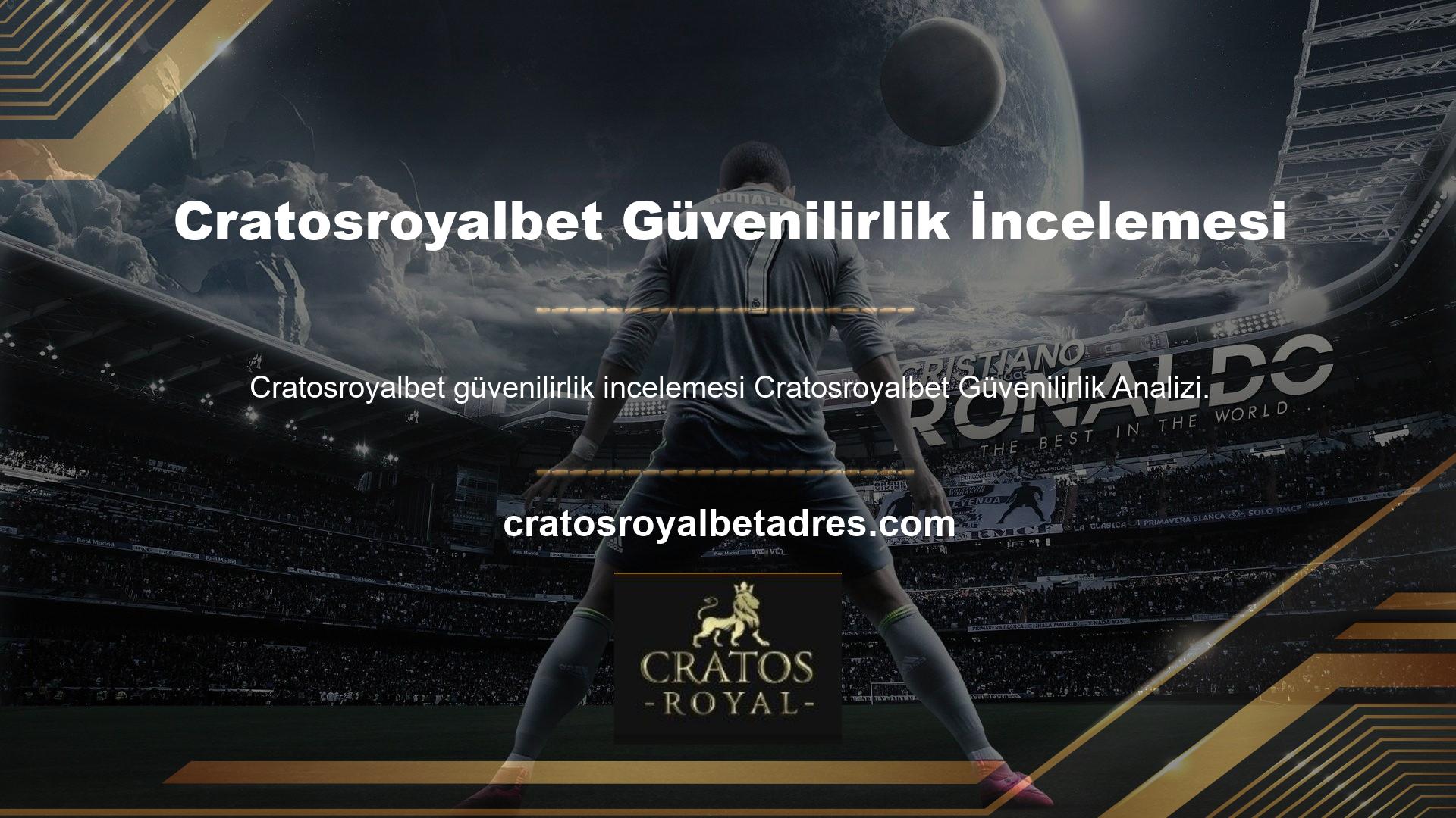 Canlı bahis siteleri çevrimiçi olduğundan ve fiziksel bir ofis açamadığından, kontrol edilecek ilk şeylerden biri Cratosroyalbet güvenilirlik analizidir