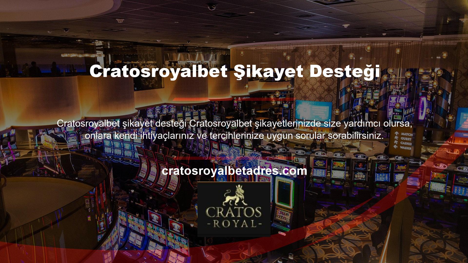 Cratosroyalbet müşteri hizmetleri yorum ve önerilerini kabul ediyor mu? Kurslar tamamen açık ve şeffaftır